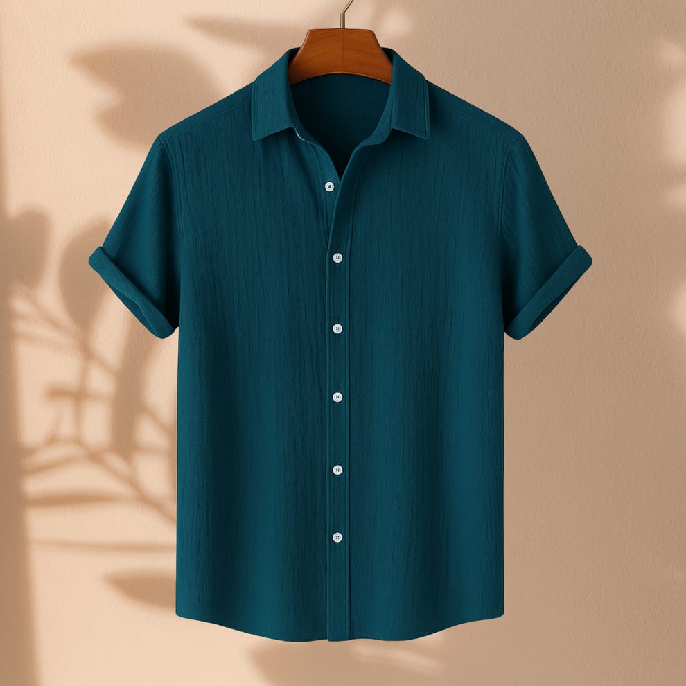 Texture Premium Half Sleeve Shirt |H-620