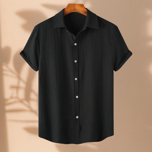 Texture Premium Half Sleeve Shirt |H-801