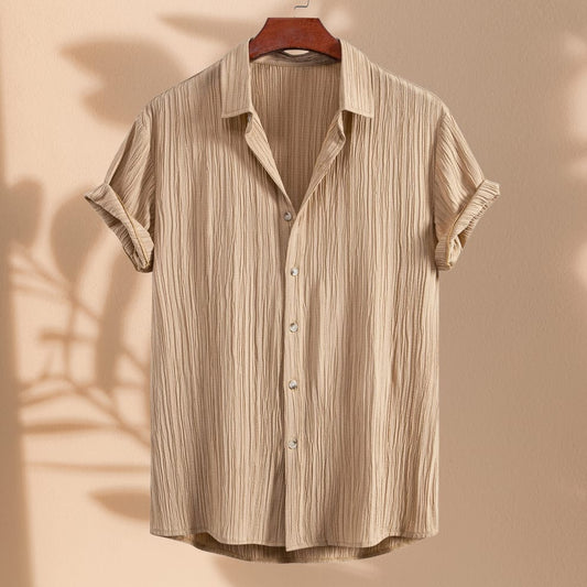 Texture Premium Half Sleeve Shirt |H-804